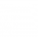 Bjerrum nielsen group logo i hvid