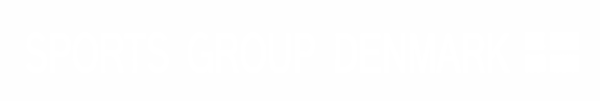 Sports Group Denmark logo i hvid